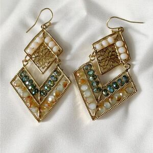 Bohemian drop earrings A742
